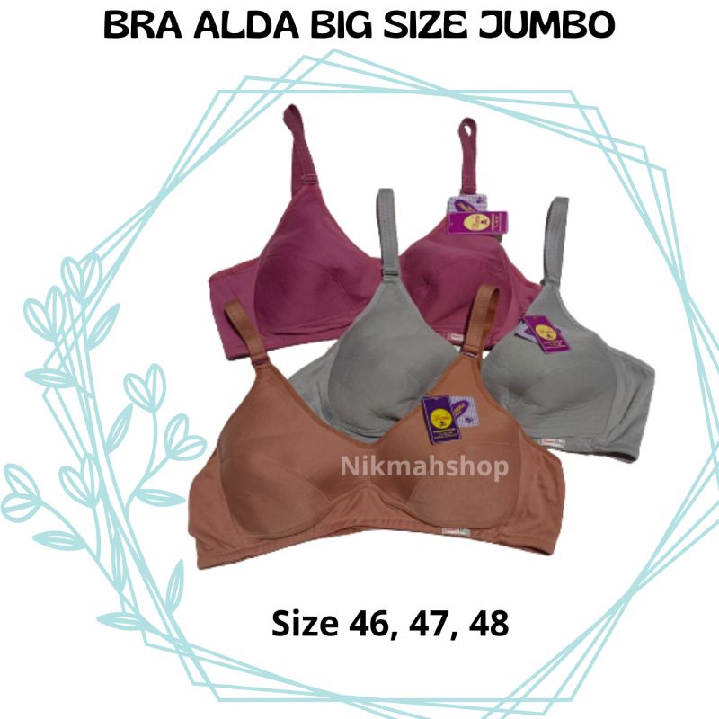 BRA SPORT ALDA BIG SIZE SUPER JUMBO  4850 HAK 3 3PENGAIT