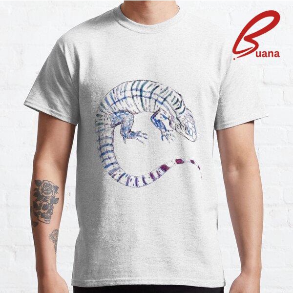 Baju Kaos Argentina Tegu // Watercolour Lizard 1637