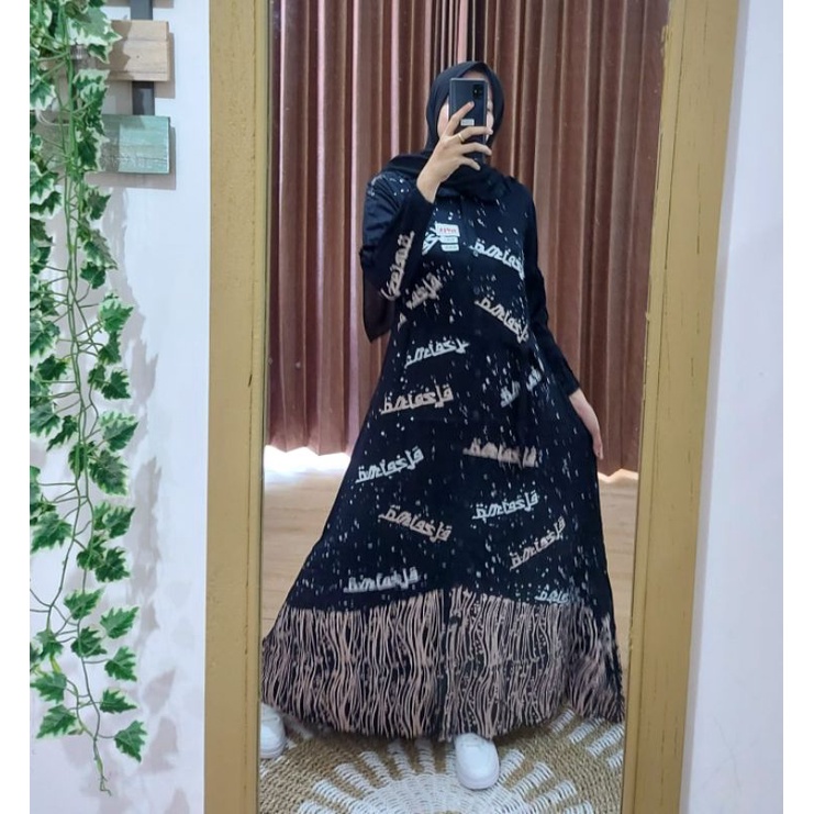 Gamis Twill Ori Aksara