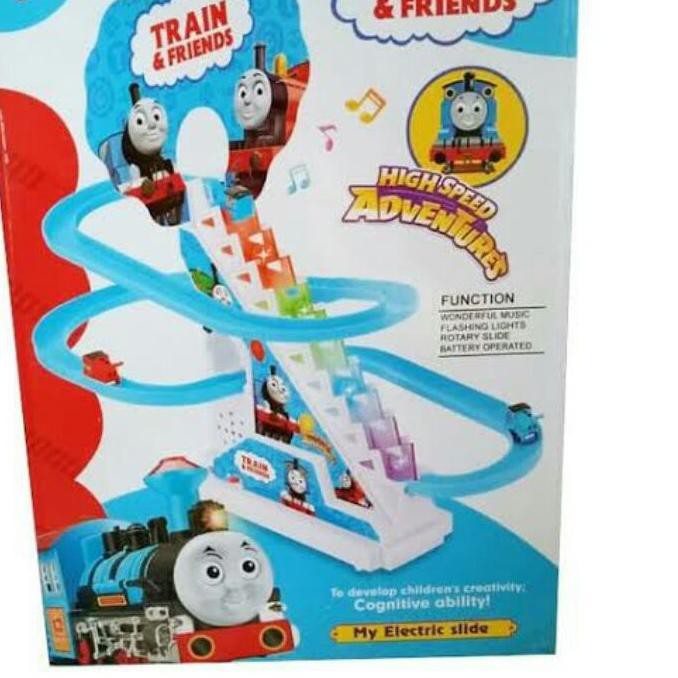 Mainan Maenan Permainan Edukasi Anak 3 Tahun Track Kereta Api Thomas And Friends Train Set Elektri Shopee Indonesia