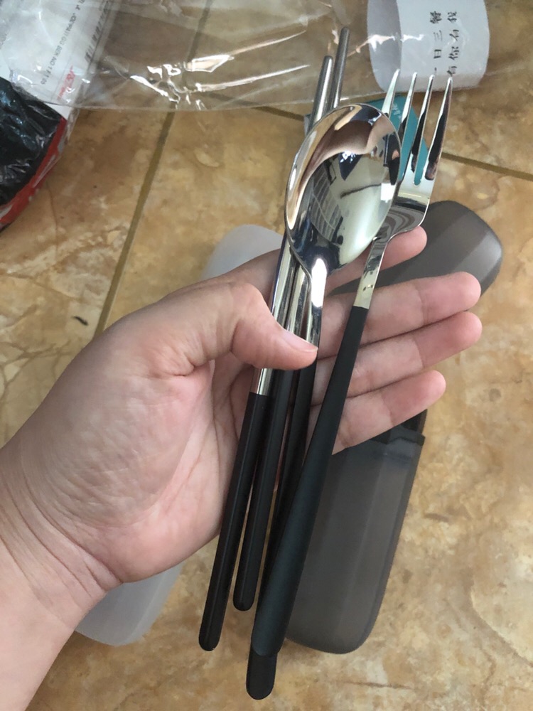 Sendok Set Silver / Sendok Makan / Sendok Garpu Set / Sendok Korea / Sendok Stainless / Sendok Set