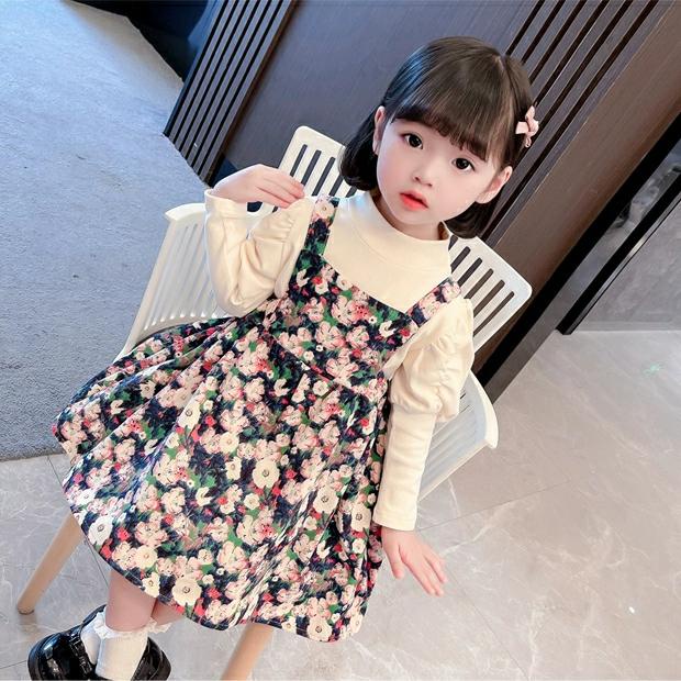 D - 853 Dress CHARLOTTE / Dress anak import / Dress anak bayi lucu / Baju anak impor / Dress baby import /  Dress Anak Perempuan Motif Bunga / Baju Anak Perempuan Lucu / Dress anak 2 tahun-6