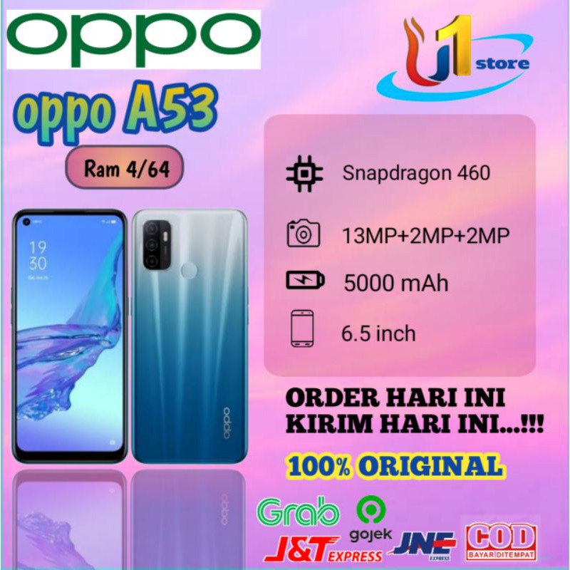Oppo A53 Ram 4 Rom 64