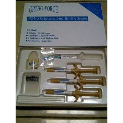 Lem Behel Ortho Force Nomix / Lem Behel Bracket Gigi Orthoforce Non Laser / Tanpa Laser