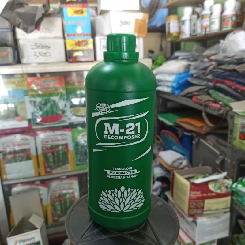 M21 DECOMPOSER 1 LITER TEKNOLOGI MIKROBAKTERI PEMBENAH TANAH