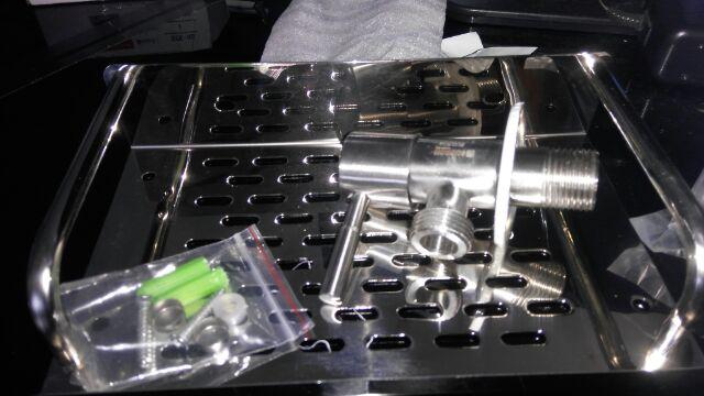 Sus 304 Stop Kran Cabang Stainless Steel Tebal Kuat Dof Murah