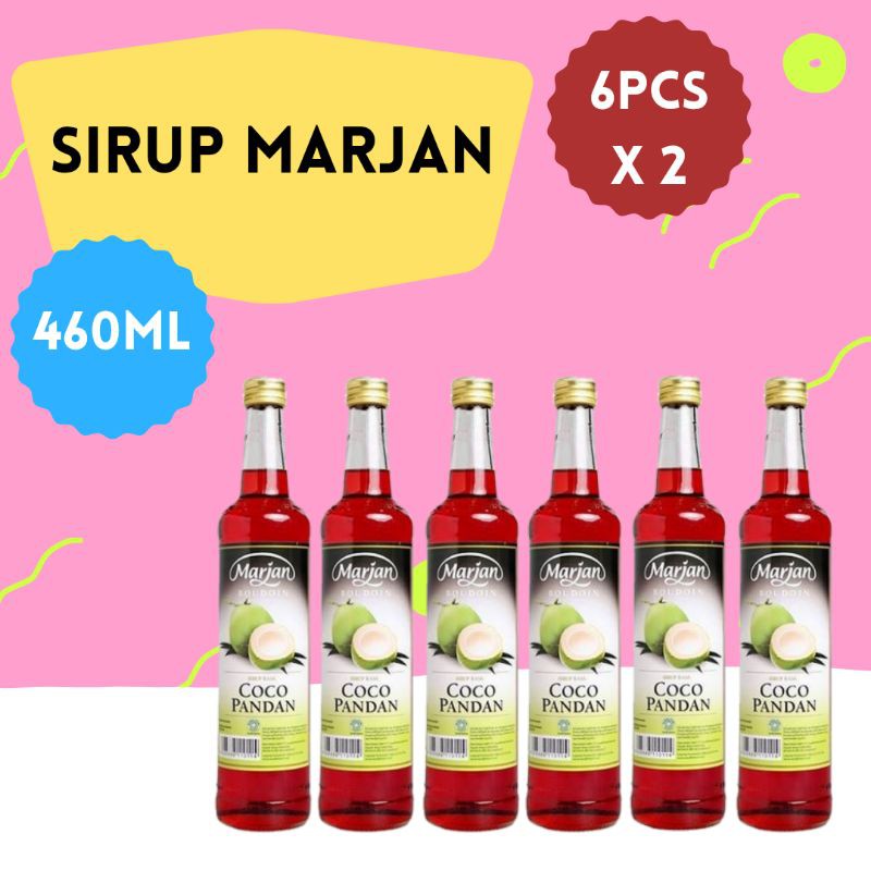 

PROMO SIRUP MARJAN COCOPANDAN 460ML ISI 12 BOTOL (DUSAN) | SIRUP MARJAN BOUIDIN MELON 12PCS