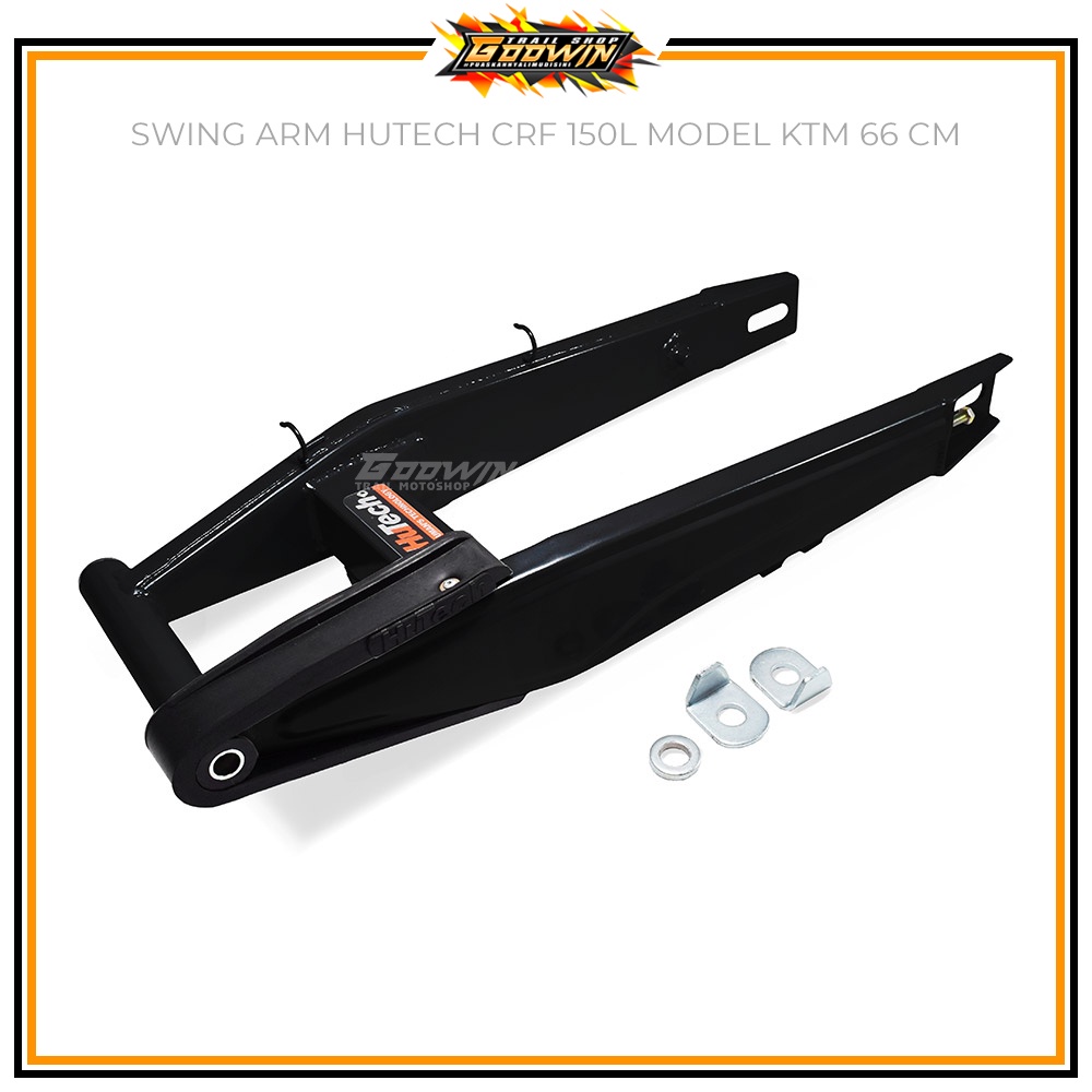 Swing Arm HUTECH KLX 150 / Swingarm CRF 150L Model KTM 250 60cm 66cm Long Silver Hitam