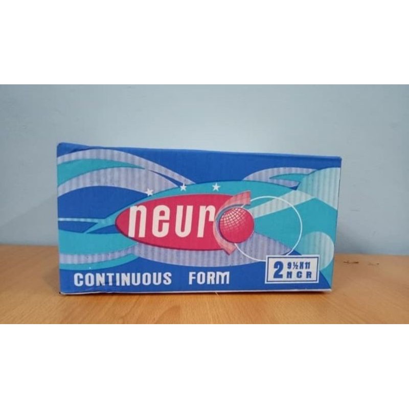 

Continous Form Kertas Komputer 9,5 x 11/2 - 2ply Neuro (K2 PRS)