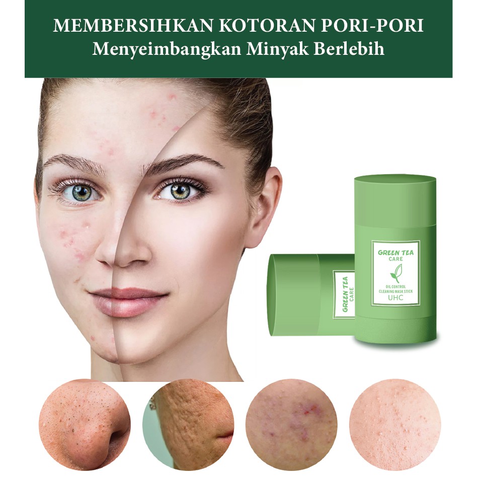 ULTRA GREEN STICK/MASKER STICK GREEN TEA MEIDIAN Masker KOMEDO