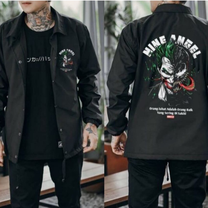 JAKET PARASUT PRIA WATERPROOF COACH COWOK KEREN DISTRO TERBARU PARASIT ANTI AIR MURAH REMAJA DEWASA CAUSAL-3