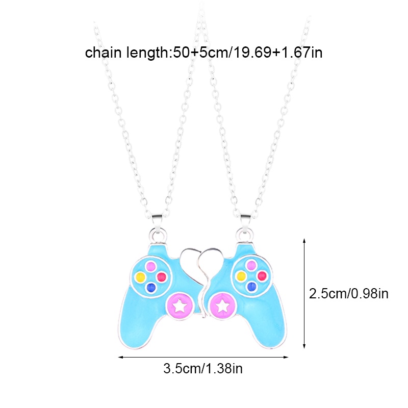 Kalung Rantai Dengan Liontin Game Console 2 Warna Untuk Wanita
