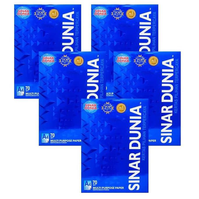 

KERTAS HVS SINAR DUNIA SIDU A4 70 GRAM KODE 947