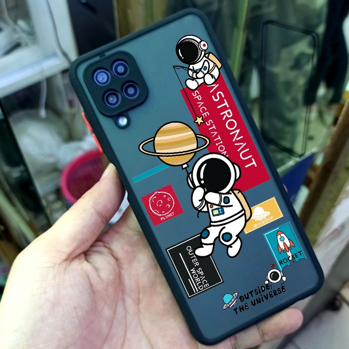 AA16 Softcase Cover Kamera Casing NASA for Oppo Realme 2 Pro 3 5i 5s 7 7i 8 8i U1 U2 C1 C11 2021 C12 C15 C17 C2 C20 C20A C21 C21y C25 C3 C30 C31 C35 Narzo 20 30A 50a 50i 5G