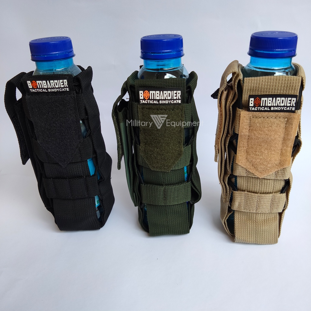 POUCH EDC BOTTLE | Sarung Botol Tactical | Sarung Baret Tactical | Sarung Botol Minum