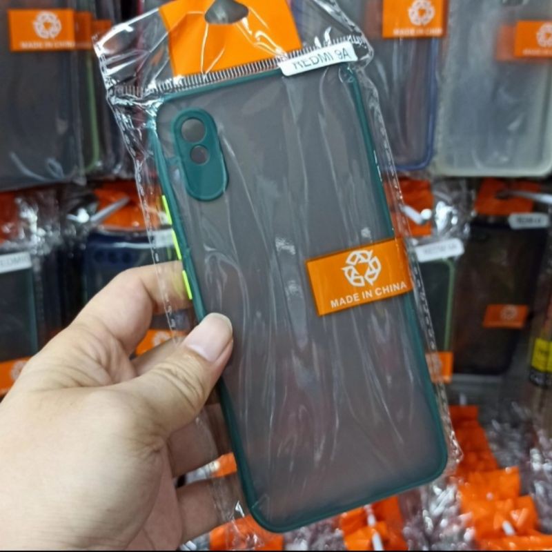 Xiaomi Redmi 9A case fuze dove doff matte colour warna