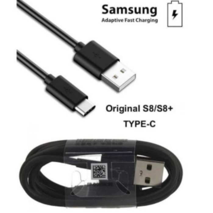 Kabel Data Charger Samsung S8 S9 Type C USB Original 100%