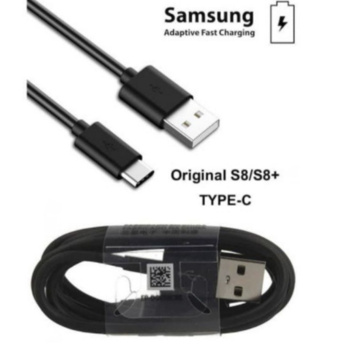 Kabel Data Charger Samsung S8 S9 Type C USB Original 100%