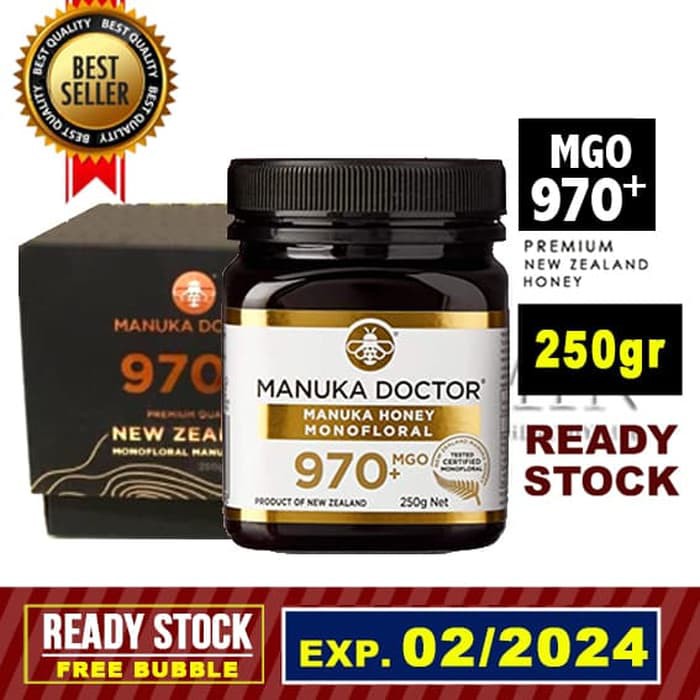 

(250gr) Doctor Manuka Honey MGO 970+ Madu Manuka - MMD2658