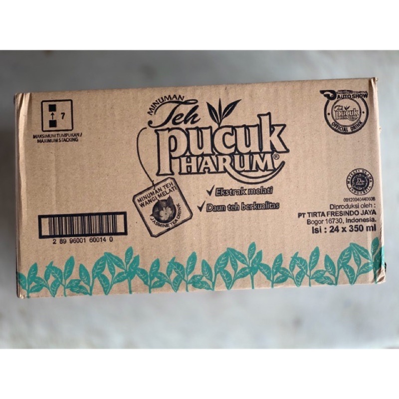 

TEH PUCUK HARUM SUGAR 350ml ISI 24 BOTOL