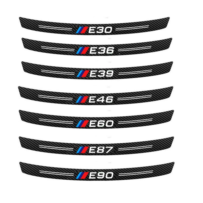 Stiker Pelindung Bahan Carbon Fiber Untuk Bmw E30 E36 E39 E46 E60 E87 E90