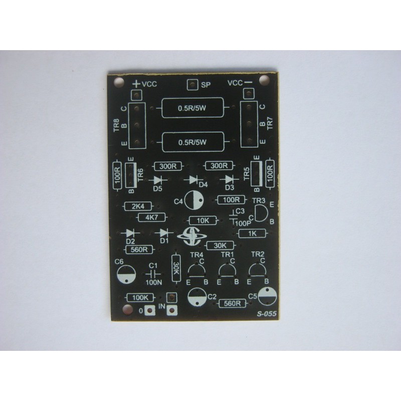 PCB 150 Watt OCL Power Amplifier Saturn S-055
