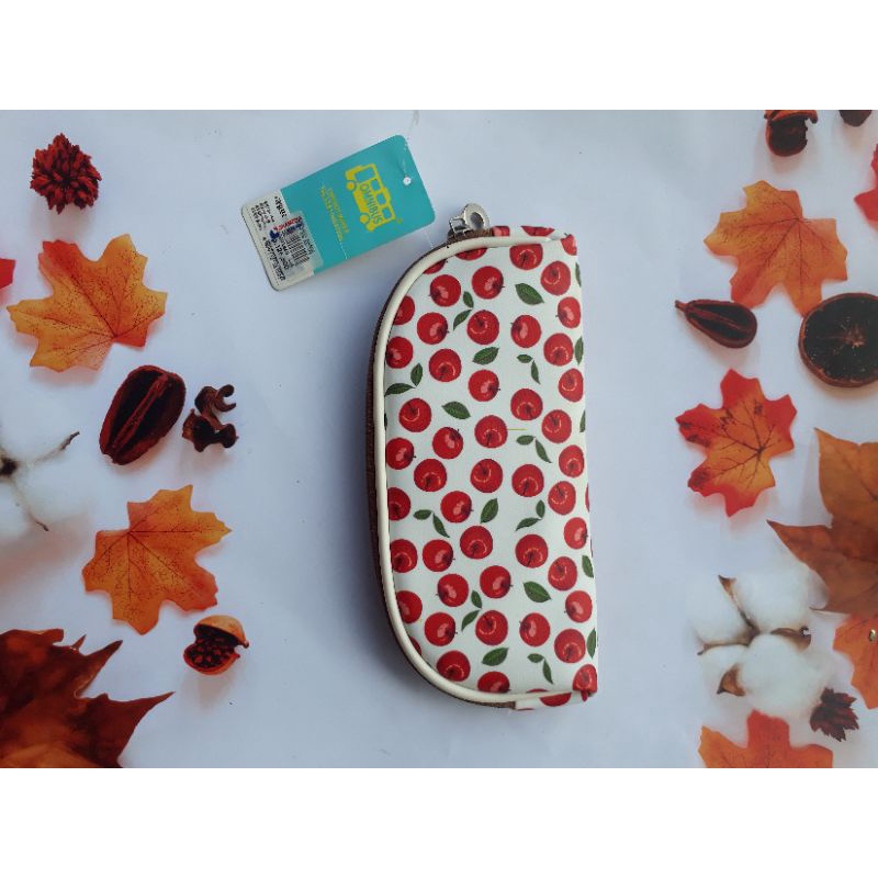 

OMNIBUS Pencil Case Tempat Pensil Motif Apel