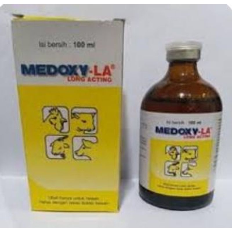 MEDOXY LA 100 Ml OBAT HEWAN