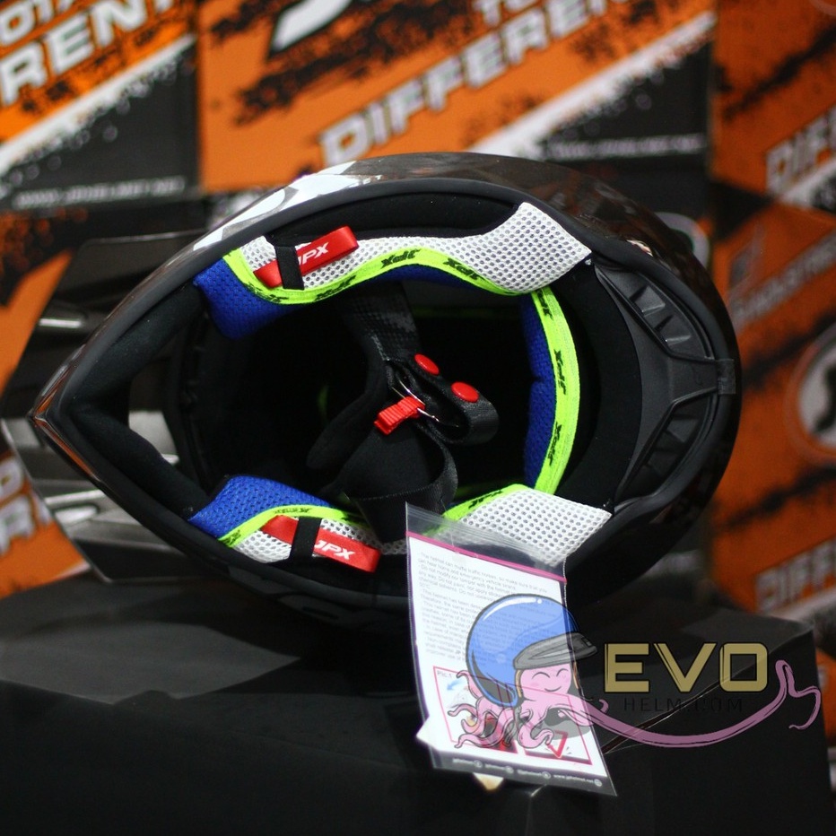 HELM JPX CROSS_SOLID - GUNMETAL GLOSS / SILVER  + GOOGLE SNAIL (ONGKIR 2 KG) HELM JPX TERBARU