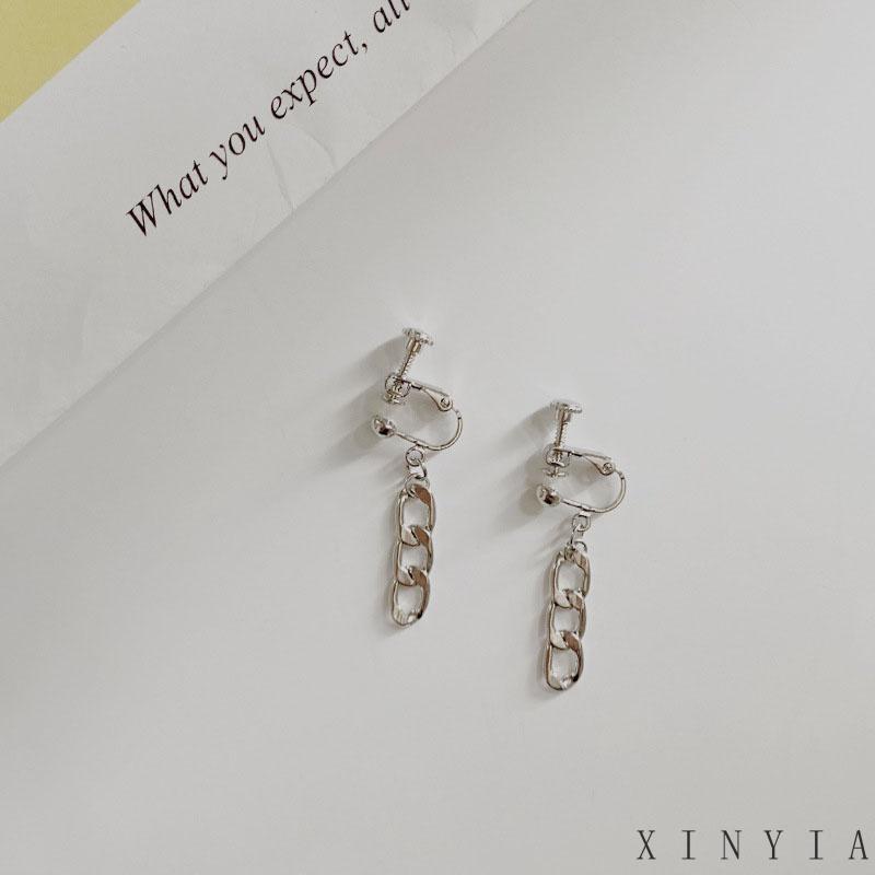 Anting Rantai Gaya Korea