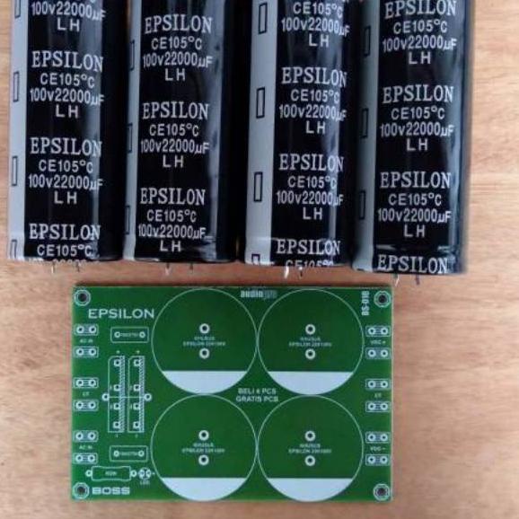 KESEMPATAN TERAKHIR ELCO EPSILON 22000uf 100v ORIGINAL 22000uf 100v