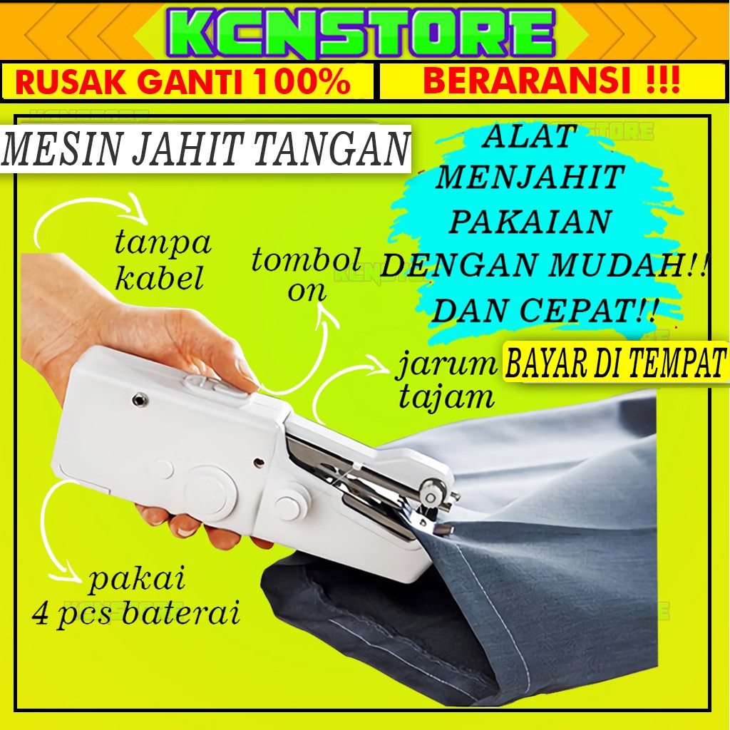 ALAT JAIT PORTABLE MESIN JAHIT MENJAHIT JAIT TANGAN MINI KECIL PORTABLE PORTABEL ELEKTRONIK STAPLES