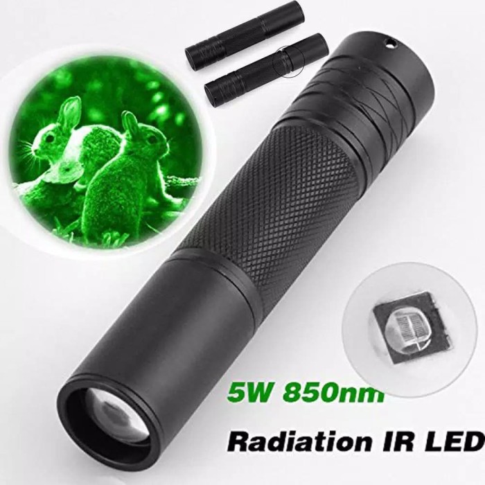 Senter IR / Inframerah 5W 850nm untuk dipasangkan dengan Night Vision - Tanpa Battery Termurah