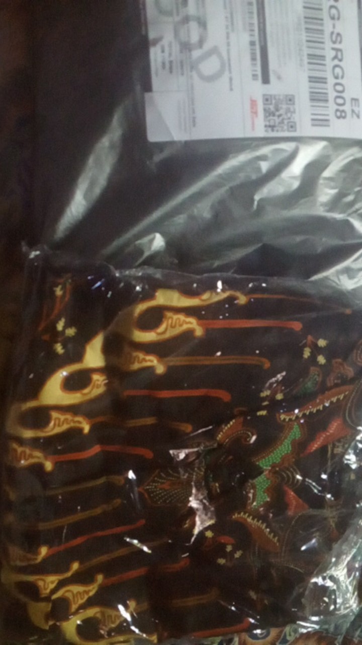 Batik Couple Keluarga Sania Ruffle Ori Ndoro Jowi Dnt Kupu Sogan