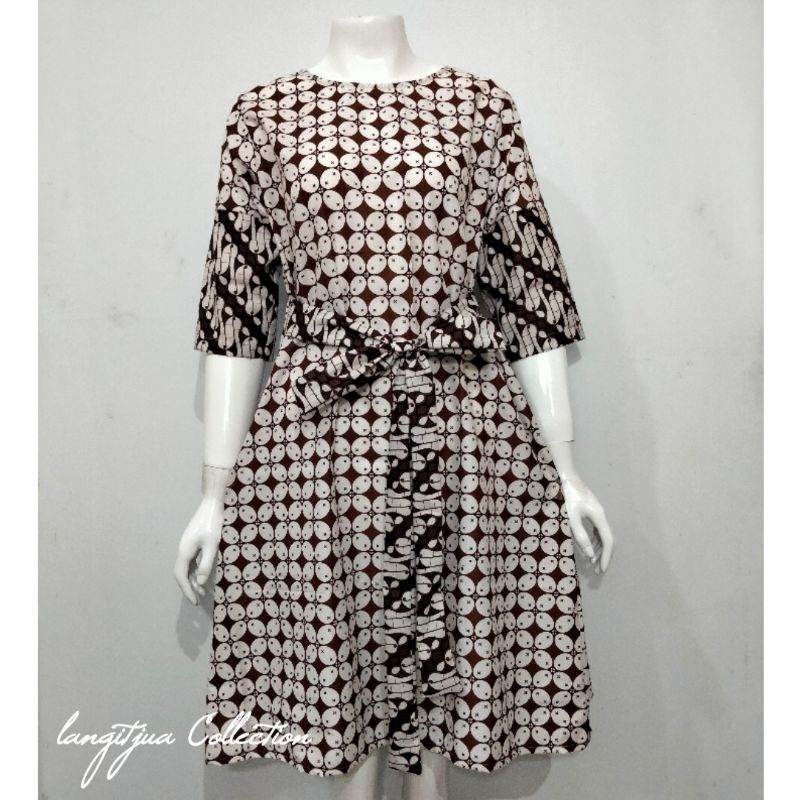 KELLY DRESS BAJU KERJA BATIK KLASIK