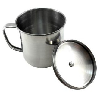 Mug Gelas Stainless Steel 12 cm