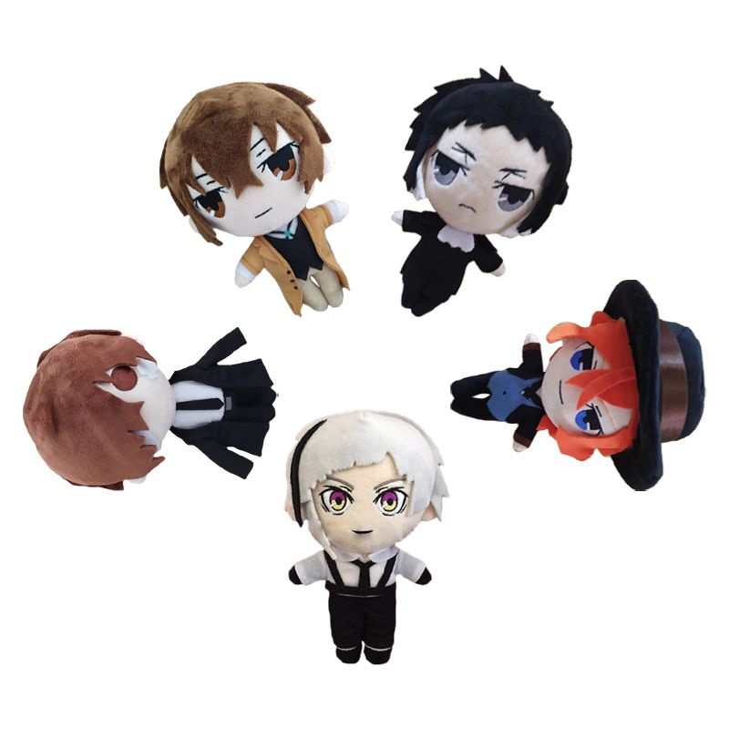 Bungo Stray Dogs Ryunosuke Akutagawa Boneka Boneka Desain Lucu Dan Berbulu