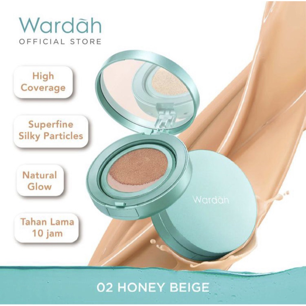 Wardah Exclusive Flawless Cover Cushion - Hasil Matte Flawless dan Tahan Lama Hingga 10 Jam