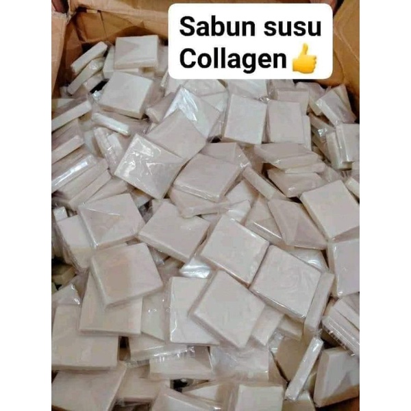 Sabun susu Viral ukuran  tipis ( 12 biji )