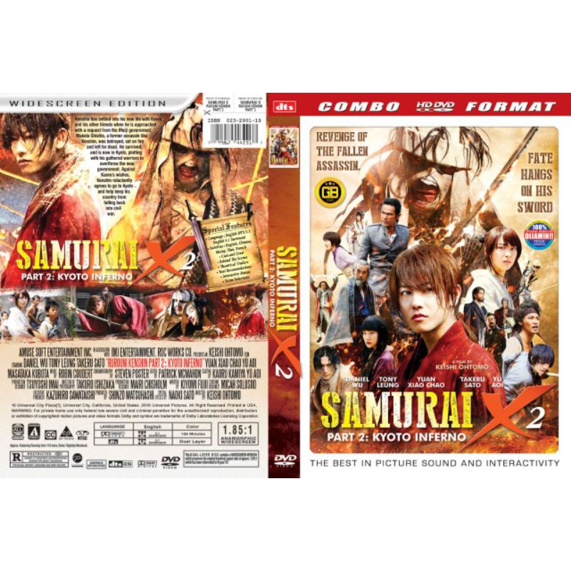 kaset film SAMURAI X part 1origin