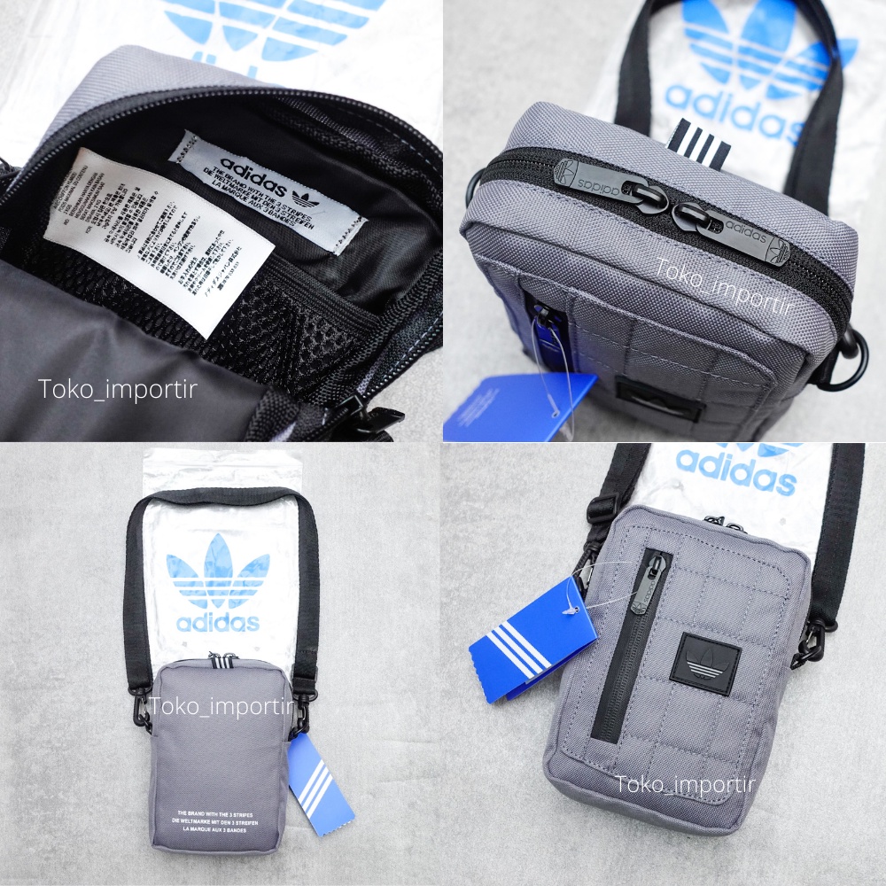 Tas Slingbag Adidas Mini / Tas Selempang Pria Mirror ORI Unisex