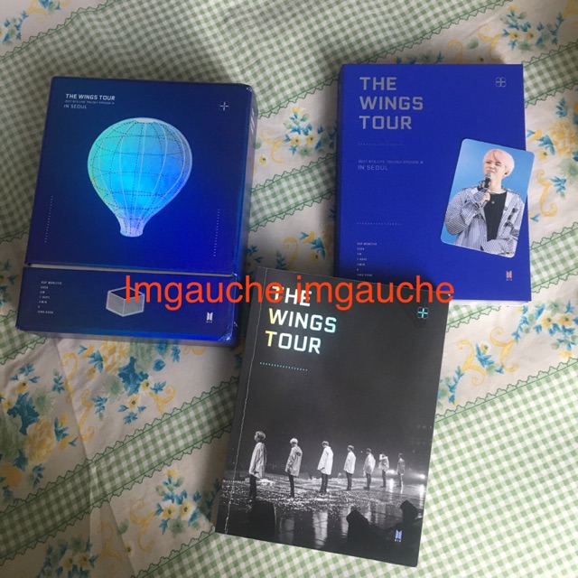 BTS DVD the WINGS TOUR IN SEOUL 2017 [pc Jimin rare]