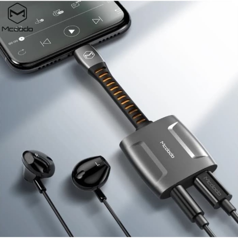 MCDODO Adapter Audio Konverter Headset iPhone Lightning to 3.5 CA-6340