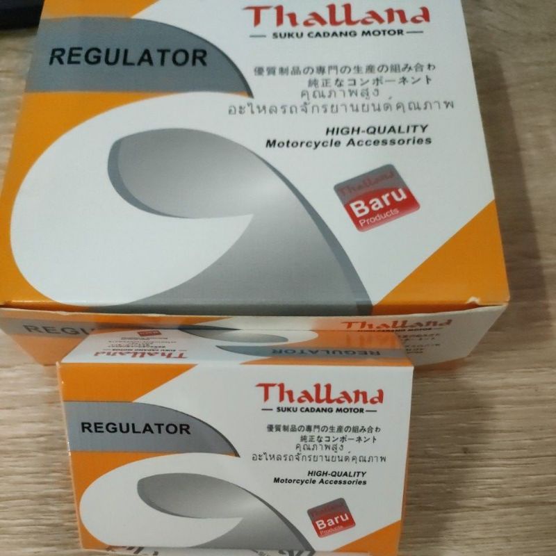 kiprok satria f 150 / kiprok motor satria f 150 / regulator satria f150 merk thalland / regulator mo