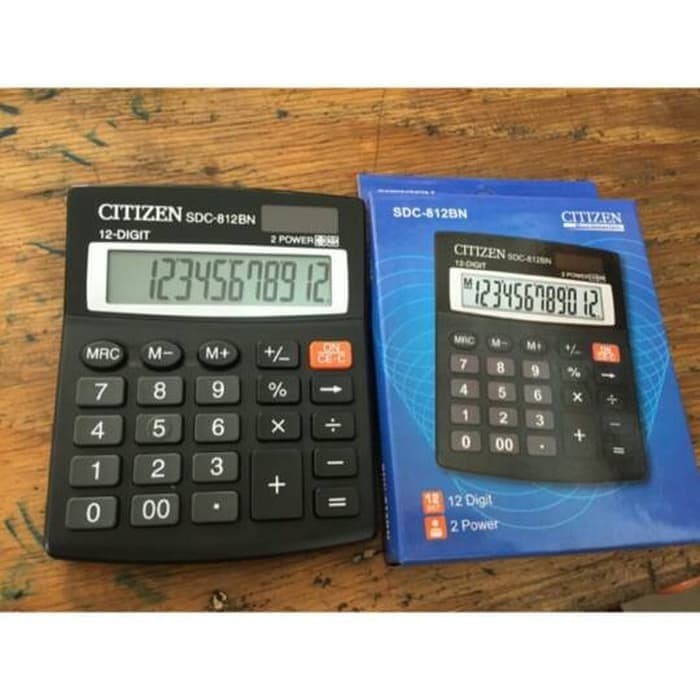 

Dijual kalkulator Citizen CT 815 new calculator Promo