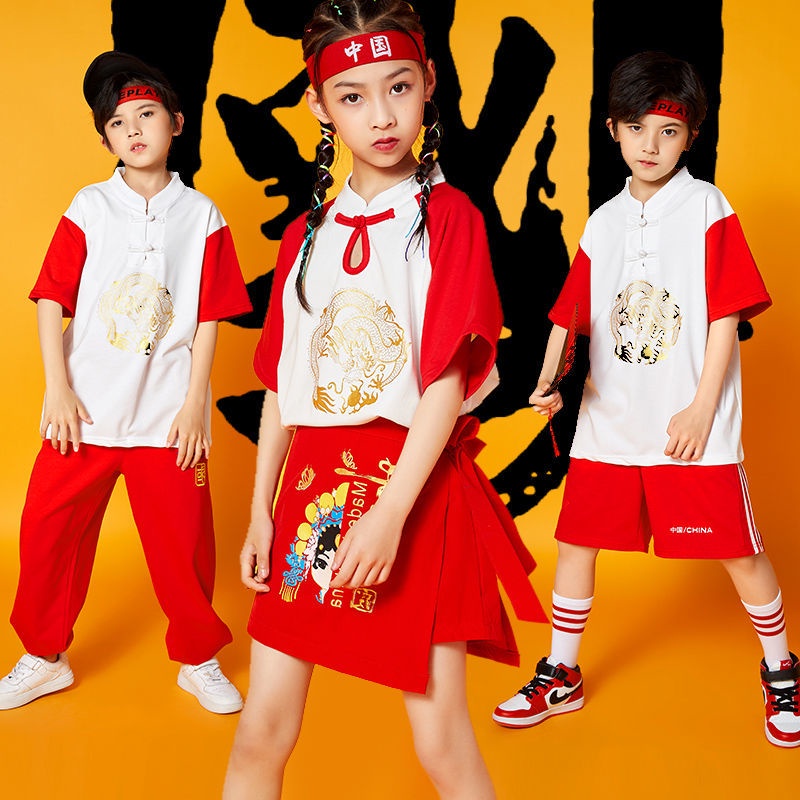 Children's 61 performance clothes Chinese style kindergarten Guochao primary school students perform