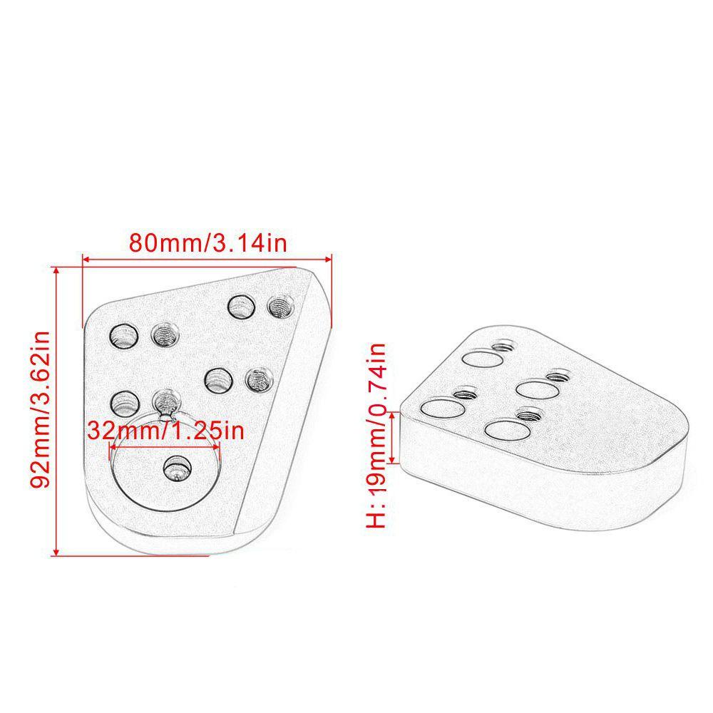 Top Stang Riser Silver Suku Cadang Motor Retrofit Aksesoris Stang Bagian