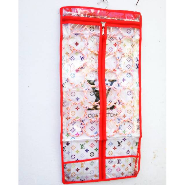 Rakk jilbab Lv merah