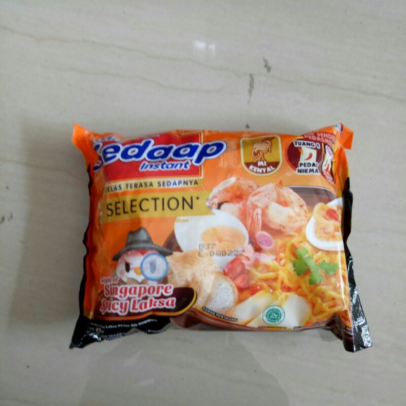 

mie sedaap singapore Spicy laksa 83g