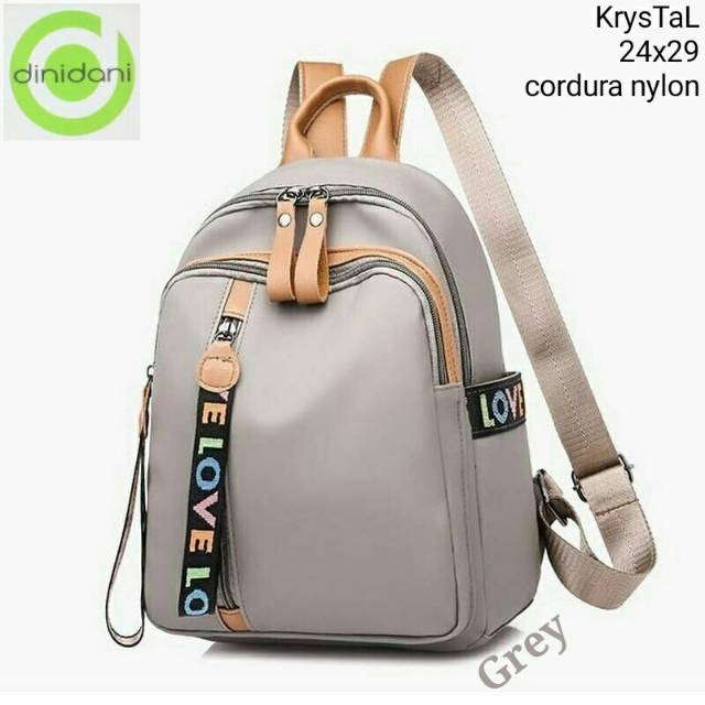 Ransel Bag Tas KULIT PU LEATHER Ransel bisa COD murah berkualitas / Tas ransel / Tas wanita Ransel klistal lovelove